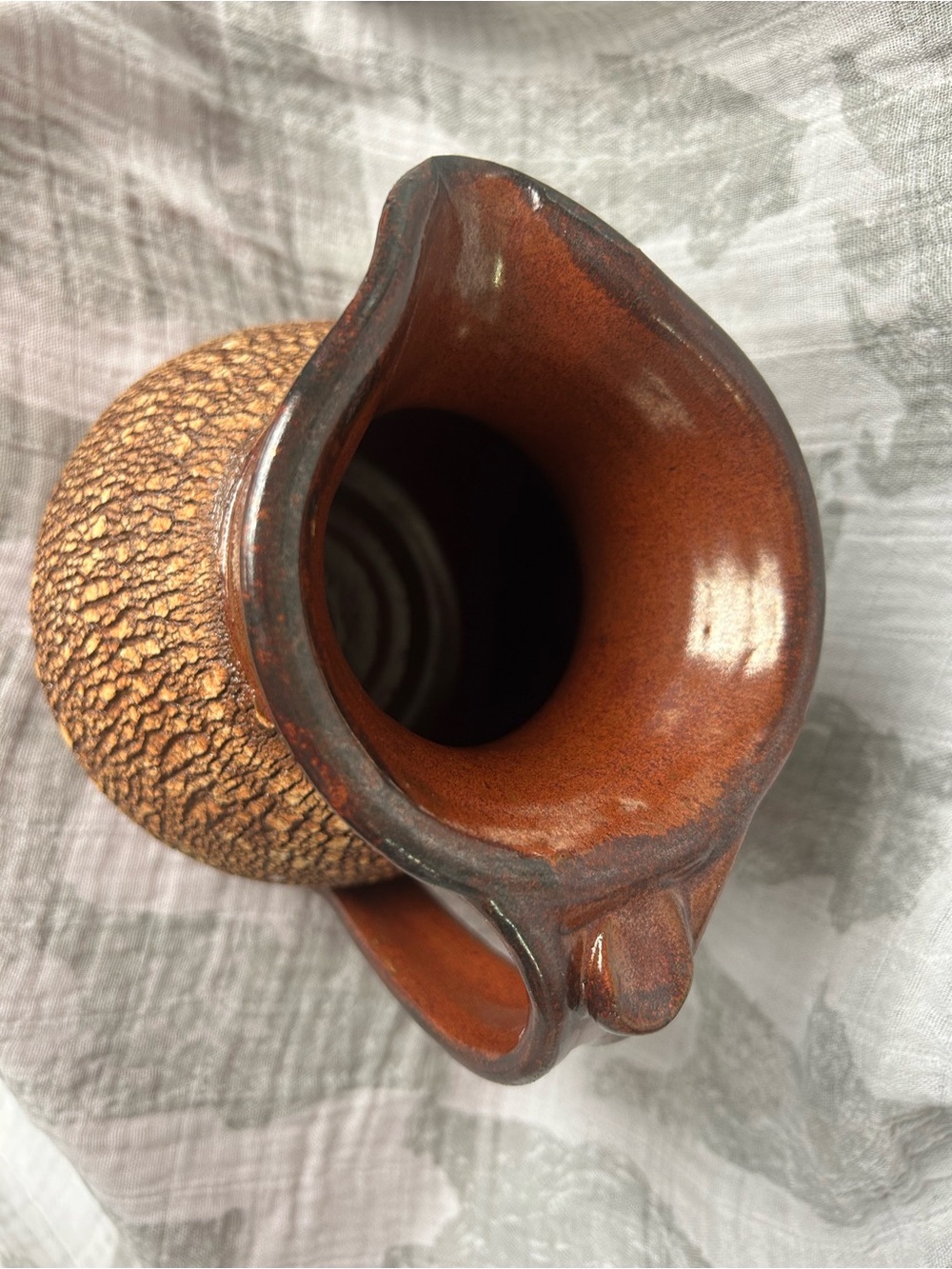 Studio Pottery Pitcher - Picture 2 of 4